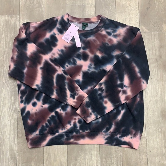Womens Nwt Wild Fable Tie Dye Sweatshirt